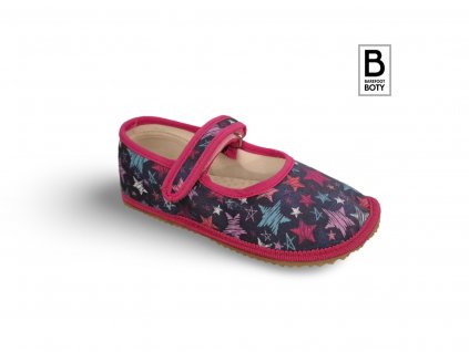 Beda barefoot balerínky - bačkory - Stars