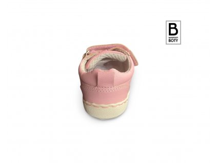 Celoroční boty Ef barefoot Pixi růžové5