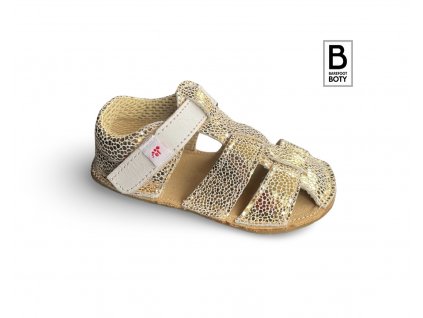 Ef Barefoot sandály Gold