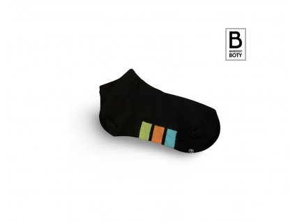 Bambusové ponožky Boden černé kotníčkové