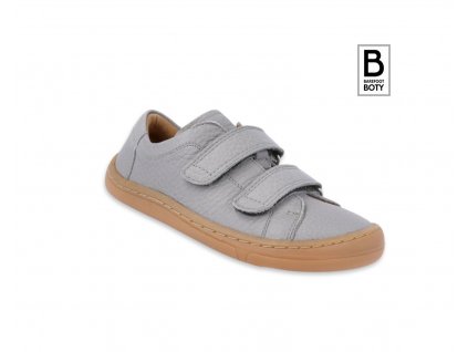 Froddo barefoot polobotky velcro Light Grey G3130225 4A