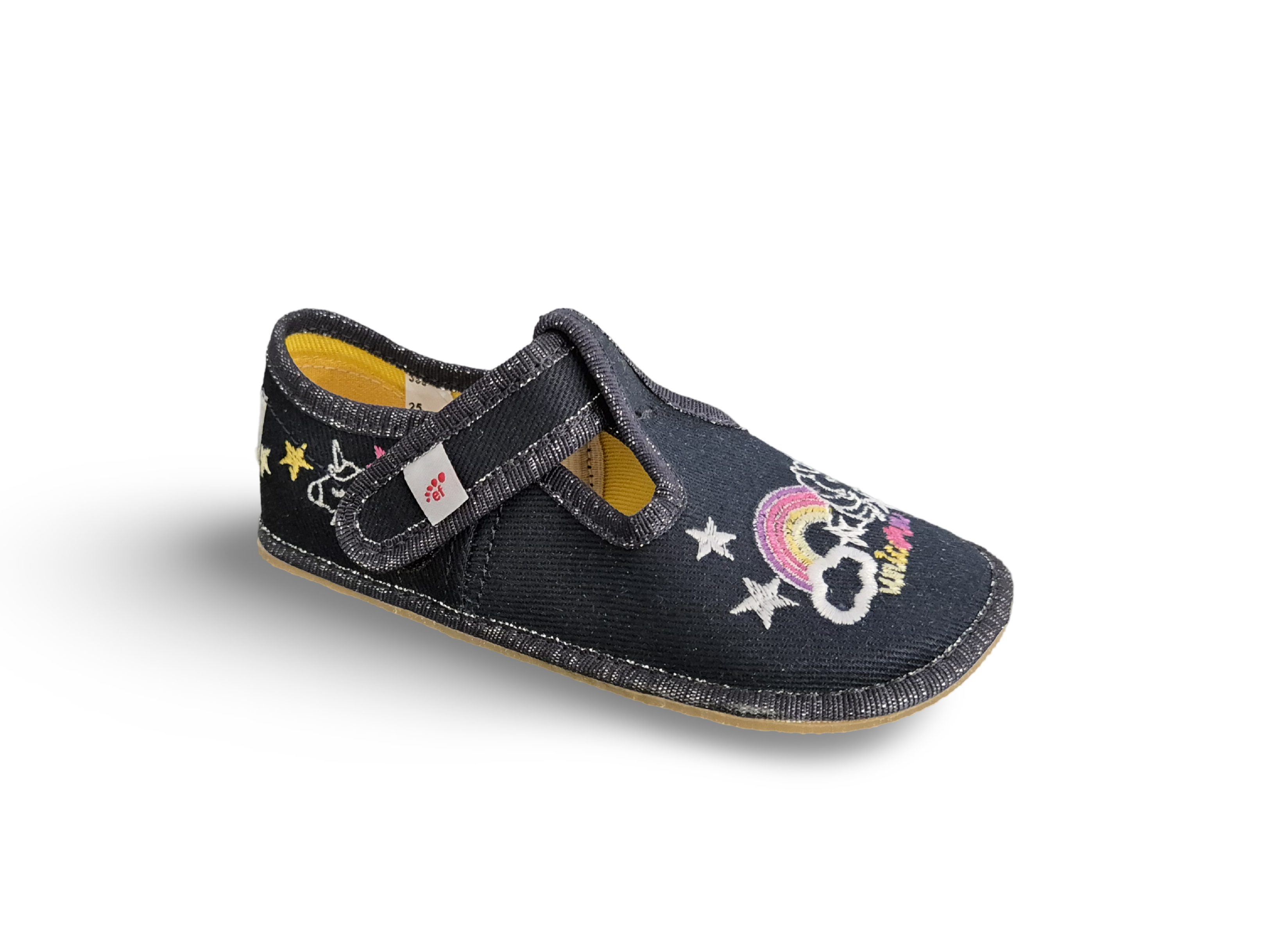 Levně Barefoot bačkory Ef Unicorn klasik 395