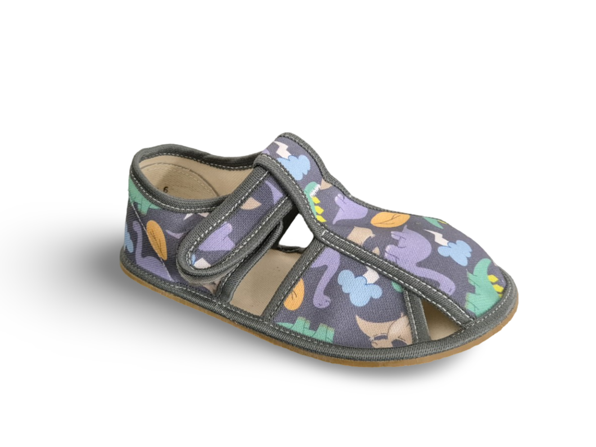 Levně Baby bare shoes Bačkory Baby Bare Dino