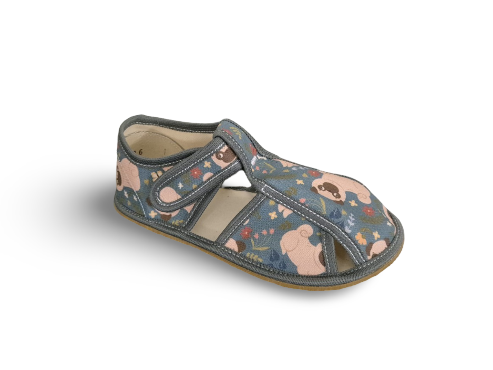 Levně Baby bare shoes Bačkory Baby Bare Pug