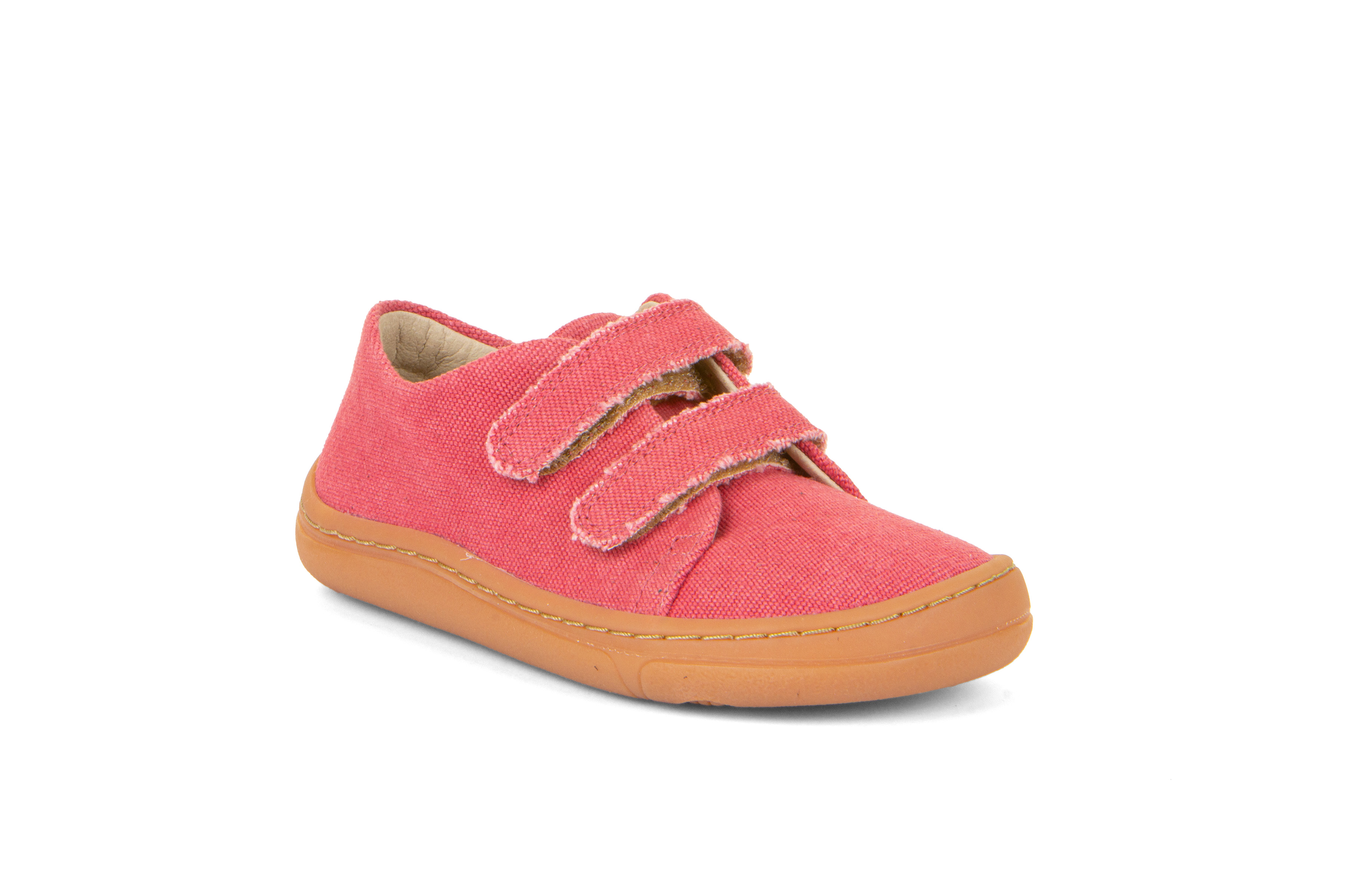 Levně Dětské barefoot tenisky Froddo Vegan Canvas Fuxia