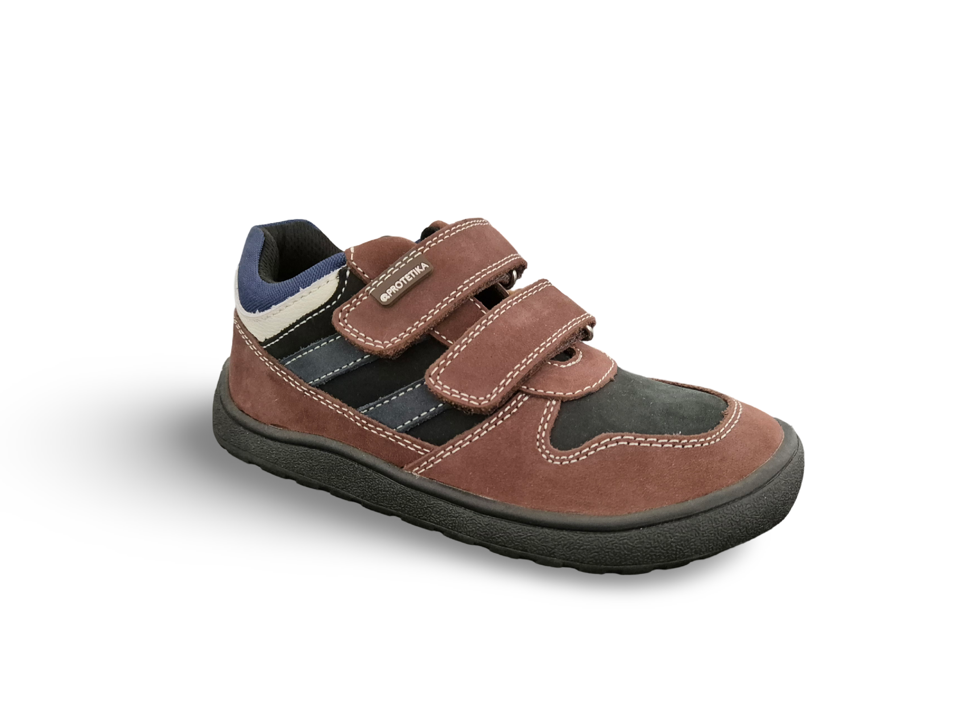 Levně Kožené dětské barefoot boty Protetika Veston