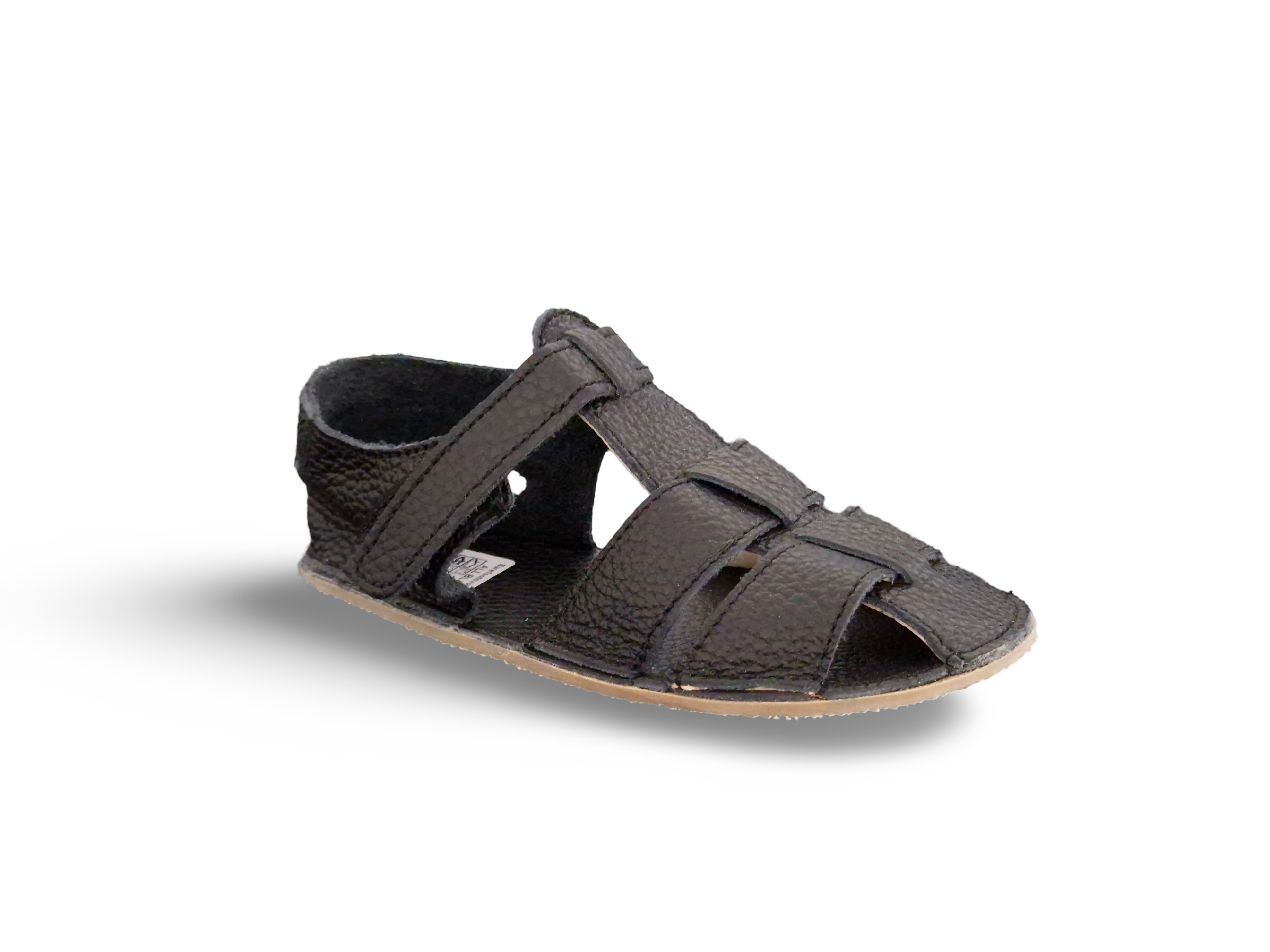 Levně Baby bare shoes Baby bare sandálky NEW All Black - černá