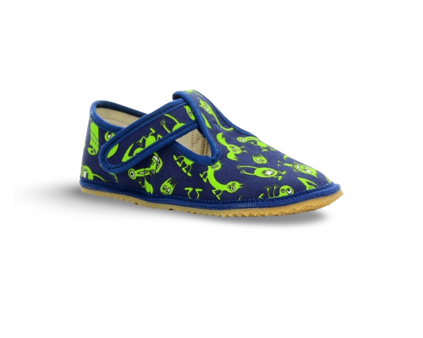 Levně Beda barefoot přezůvky Monsters BF 060010/W/02/Slim