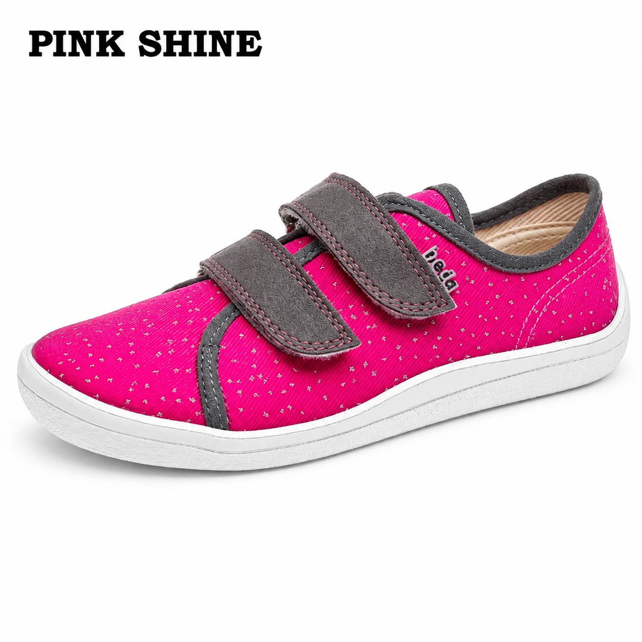 Tenisky Beda barefoot Pink Shine BFN 170040/TEX/W Velikost: EU 32