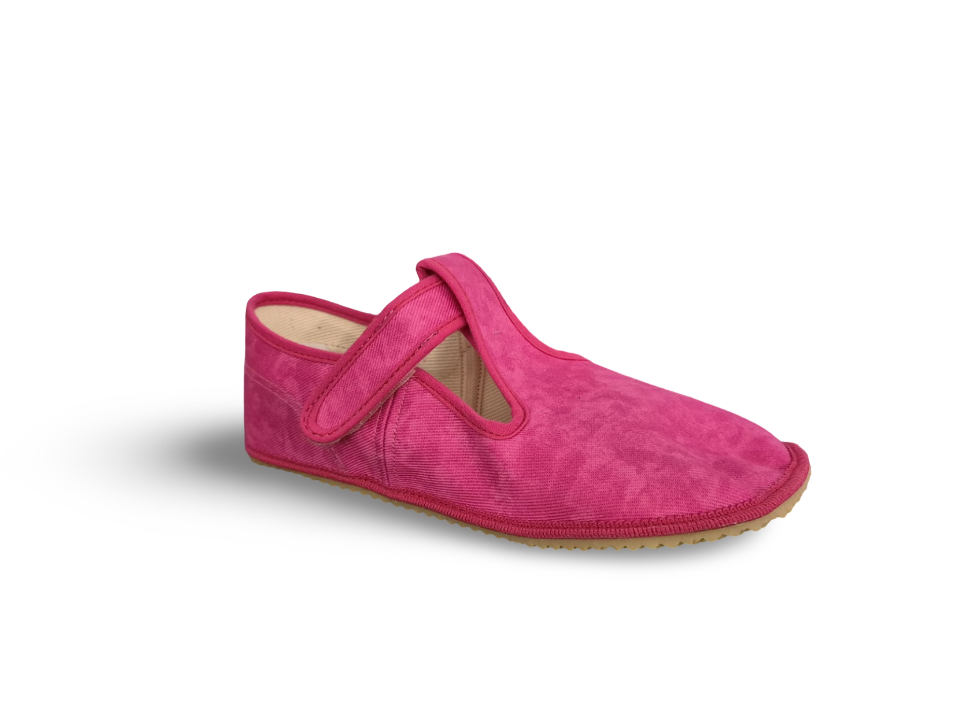 Levně Beda barefoot přezůvky Pink Batik BFN170020/W