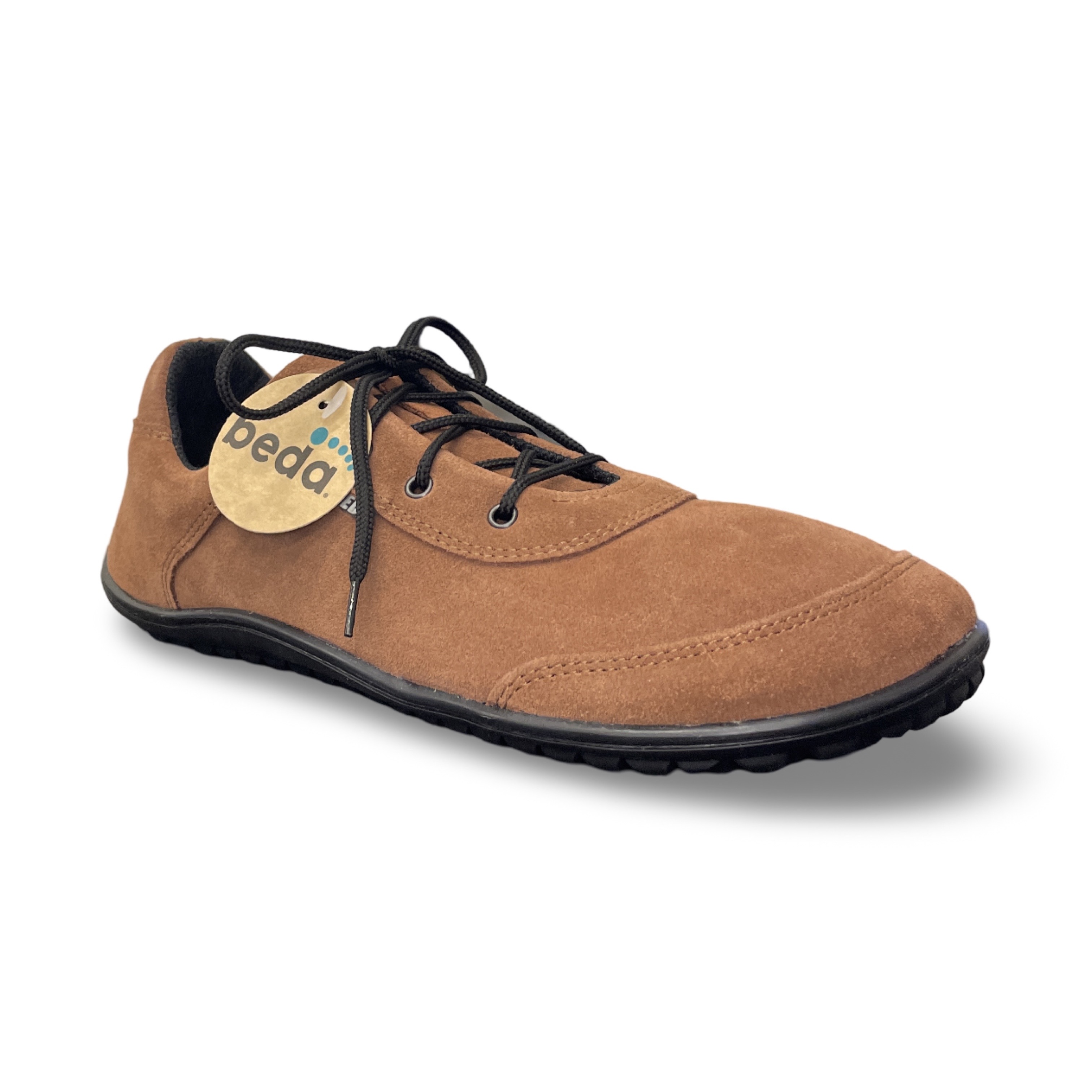 Levně Beda barefoot tenisky Bruno hnědá