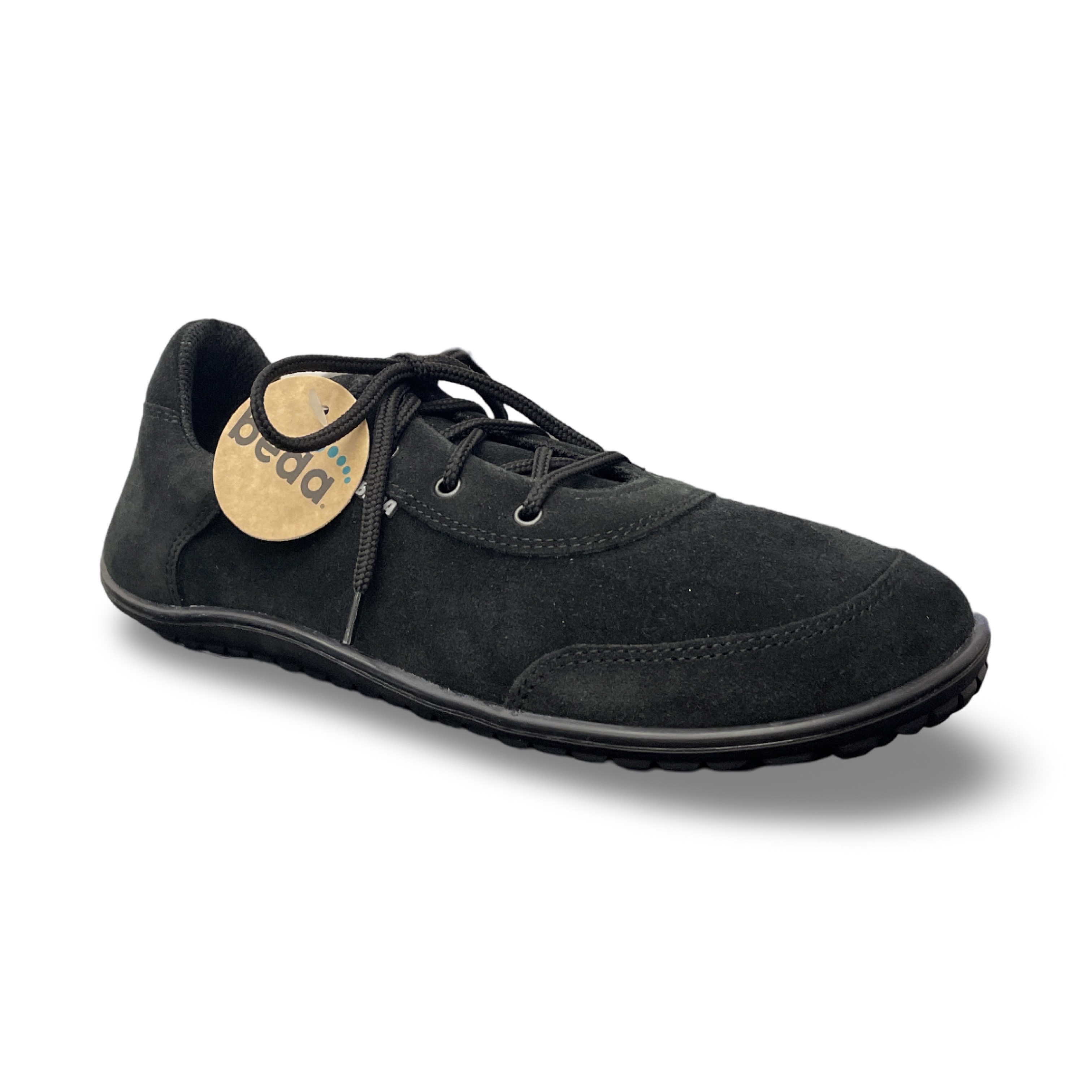 Levně Beda barefoot tenisky Just Black - černá