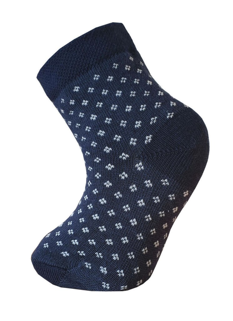 Levně VTR Dětské ponožky modrotisk Knebl Hosiery