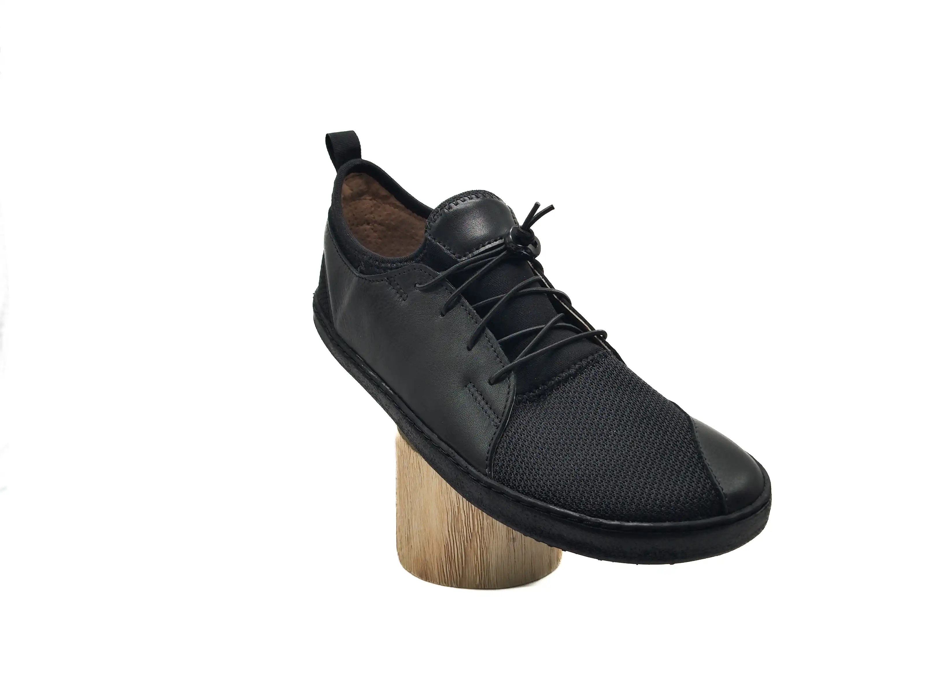 Levně Dětské barefoot tenisky Pegres BF53 0.1 - černá