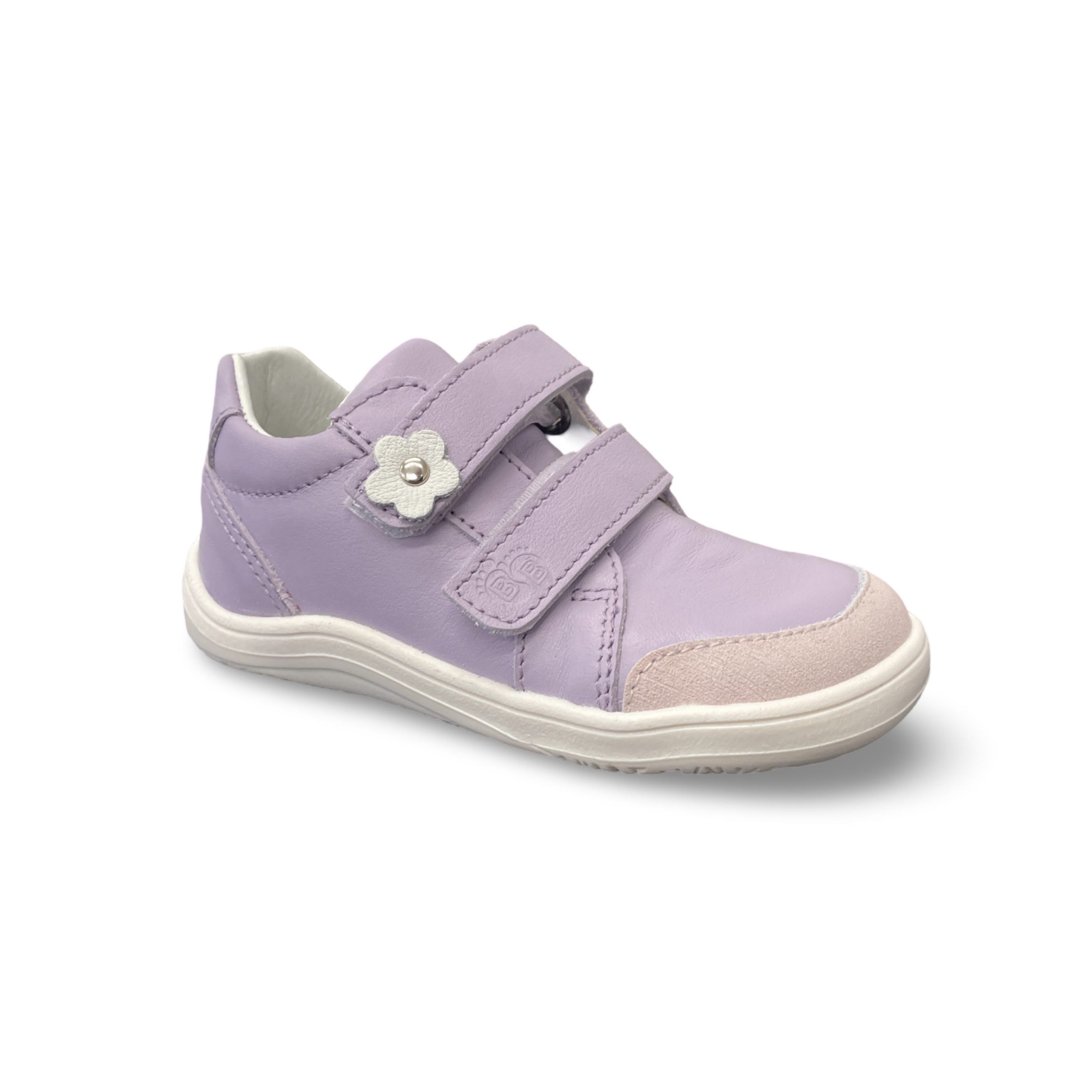 Levně Kožené barefoot boty Baby Bare Shoes Febo Go Lilla 2025 - fialová