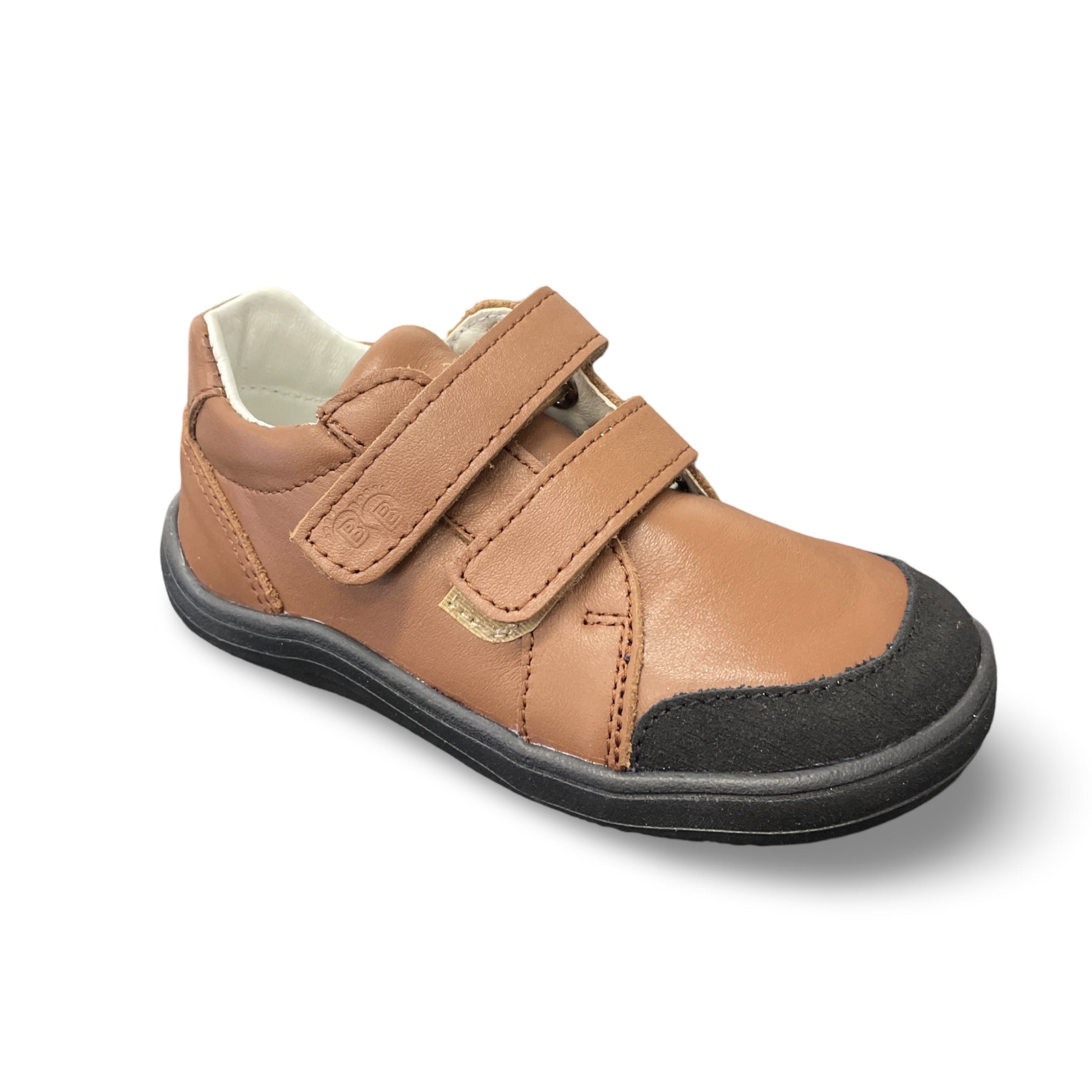 Levně Kožené barefoot boty Baby Bare Shoes Febo Go Brown 2025 - hnědá