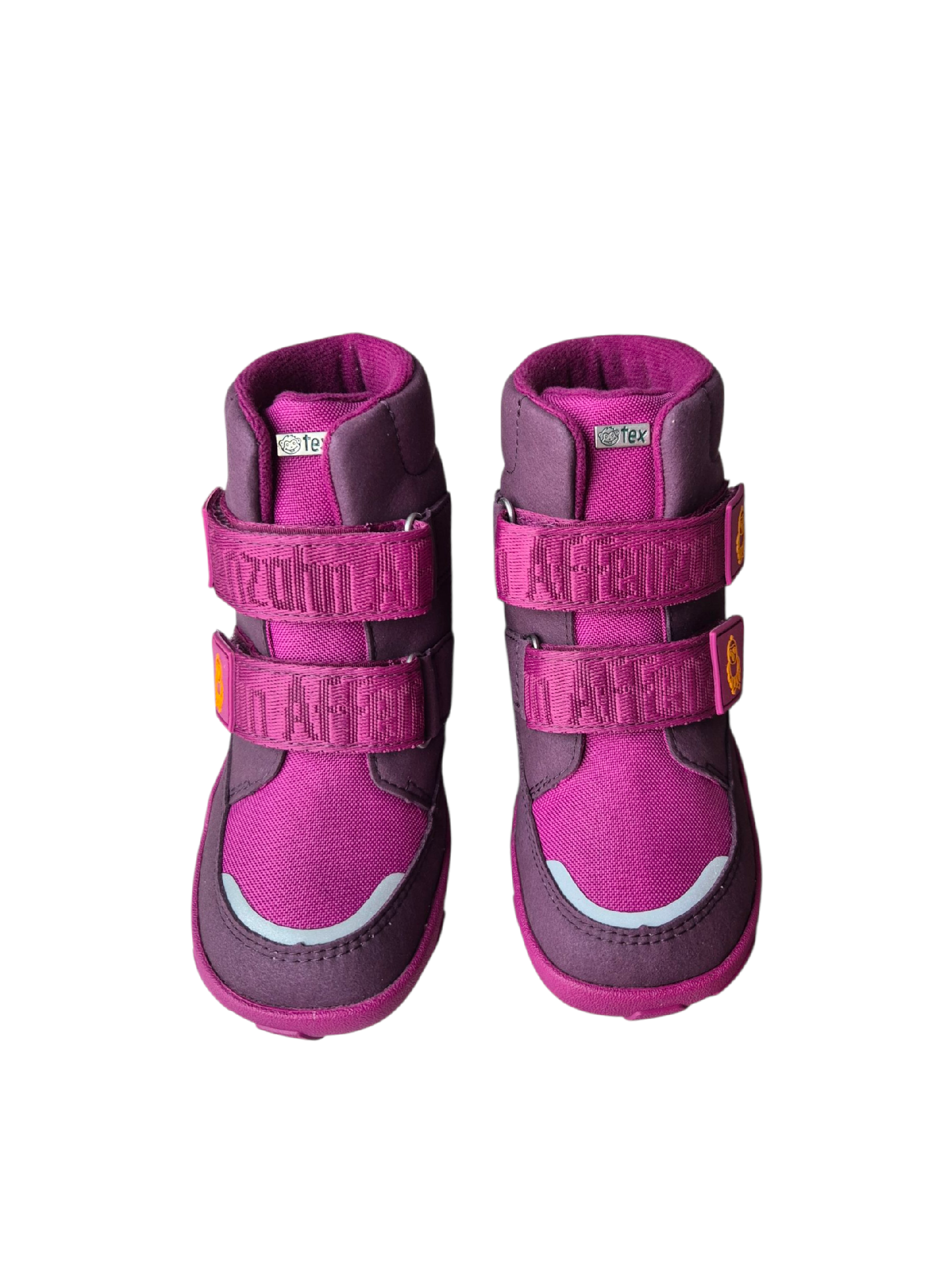 Levně Dětské barefoot boty Affenzahn Mid Boot Vegan Comfy Bird