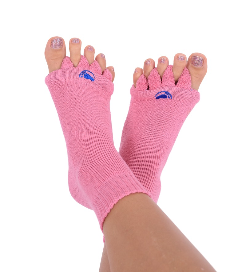 Levně Happy Feet Adjustační ponožky® Barva: Růžová,