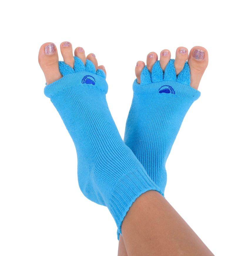 Levně Happy Feet Adjustační ponožky® Barva: Světle modrá,
