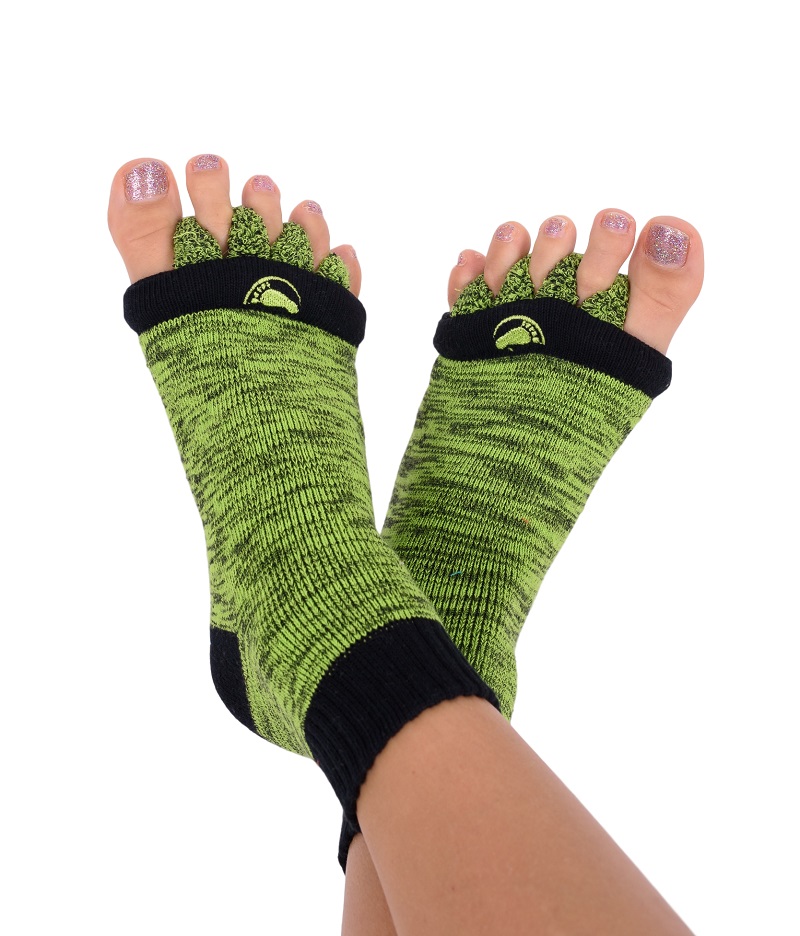 Levně Happy Feet Adjustační ponožky® Barva: Zelená,