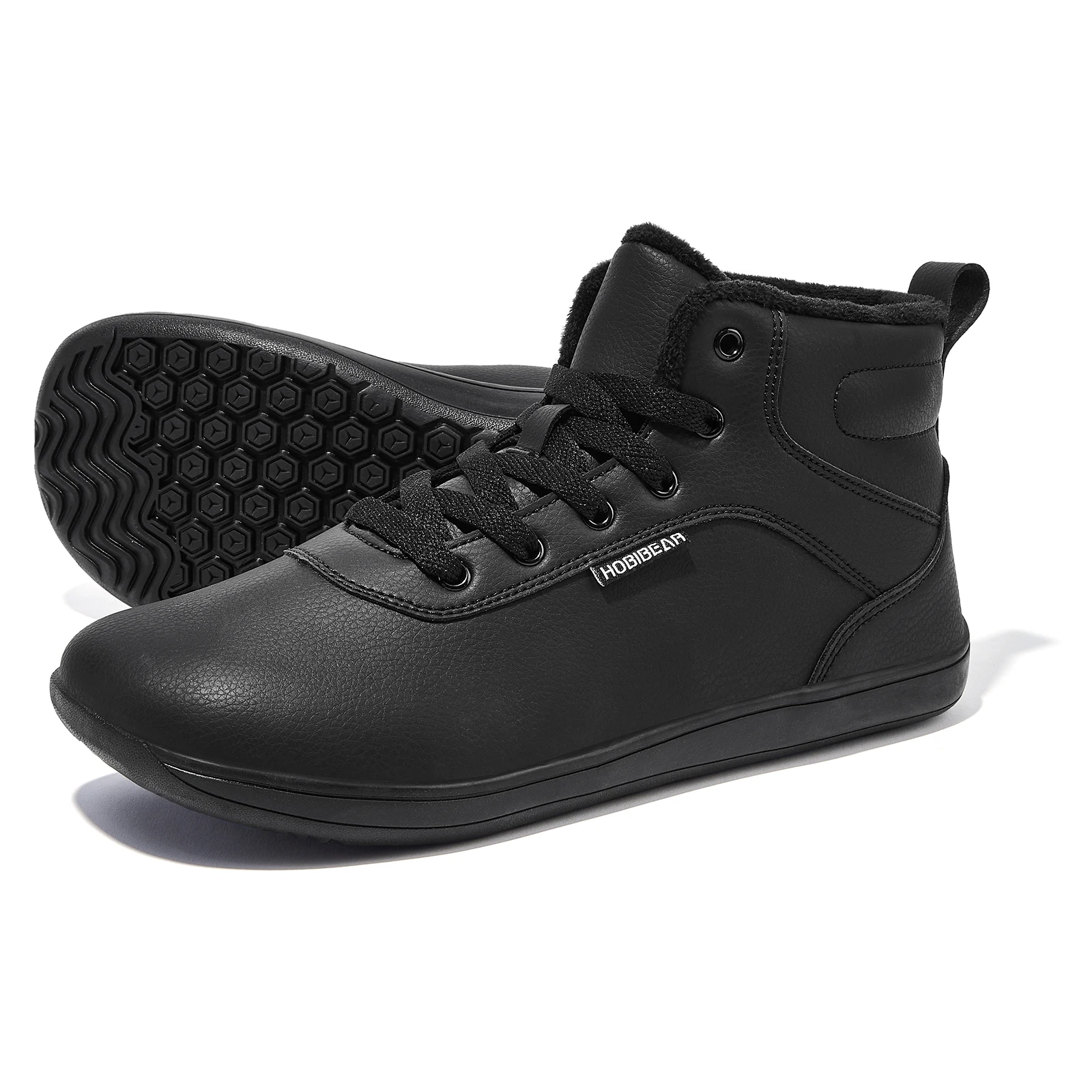 Levně Zimní barefoot boty HOBIBEAR SPRUCE Barva: Černá,