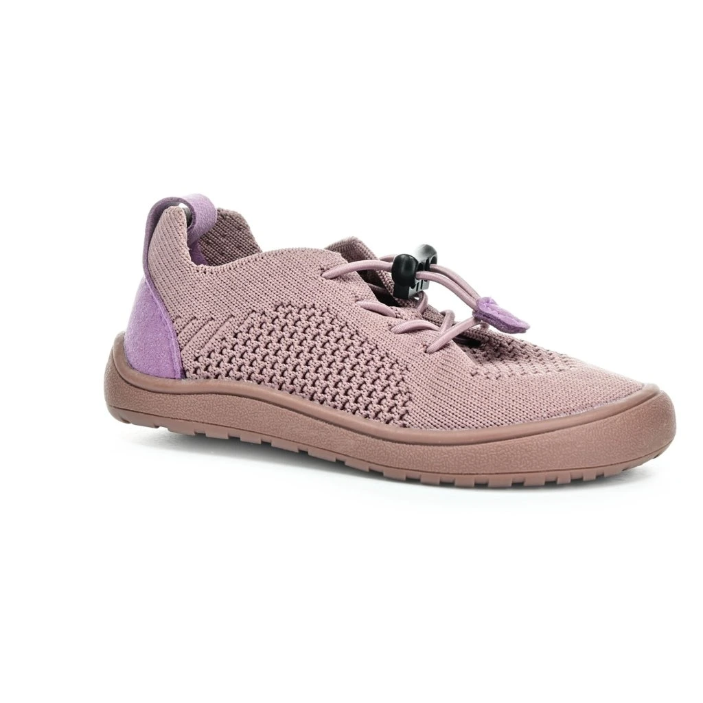 Levně Dětské barefoot tenisky Protetika Gael Old Pink