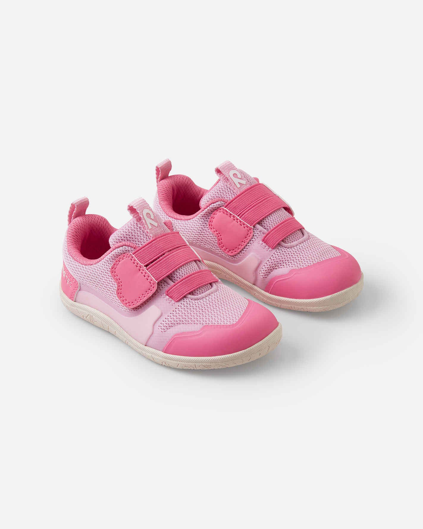 Levně Barefoot dětské tenisky Reima - Reimatec Tepastelu Light heather - růžová