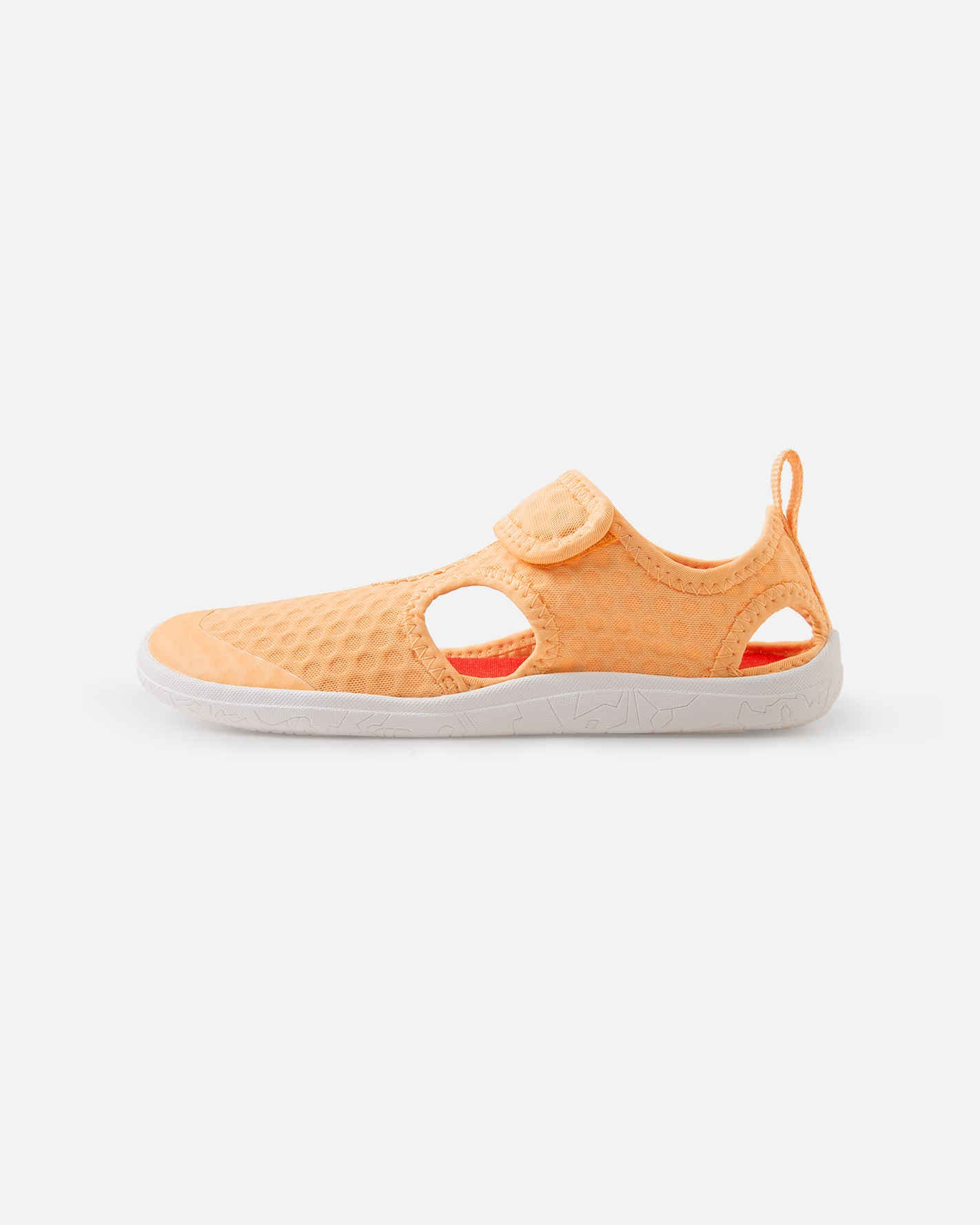 Levně Dětské barefoot sandály Reima Rantaan - Apricot Barva: Oranžová,