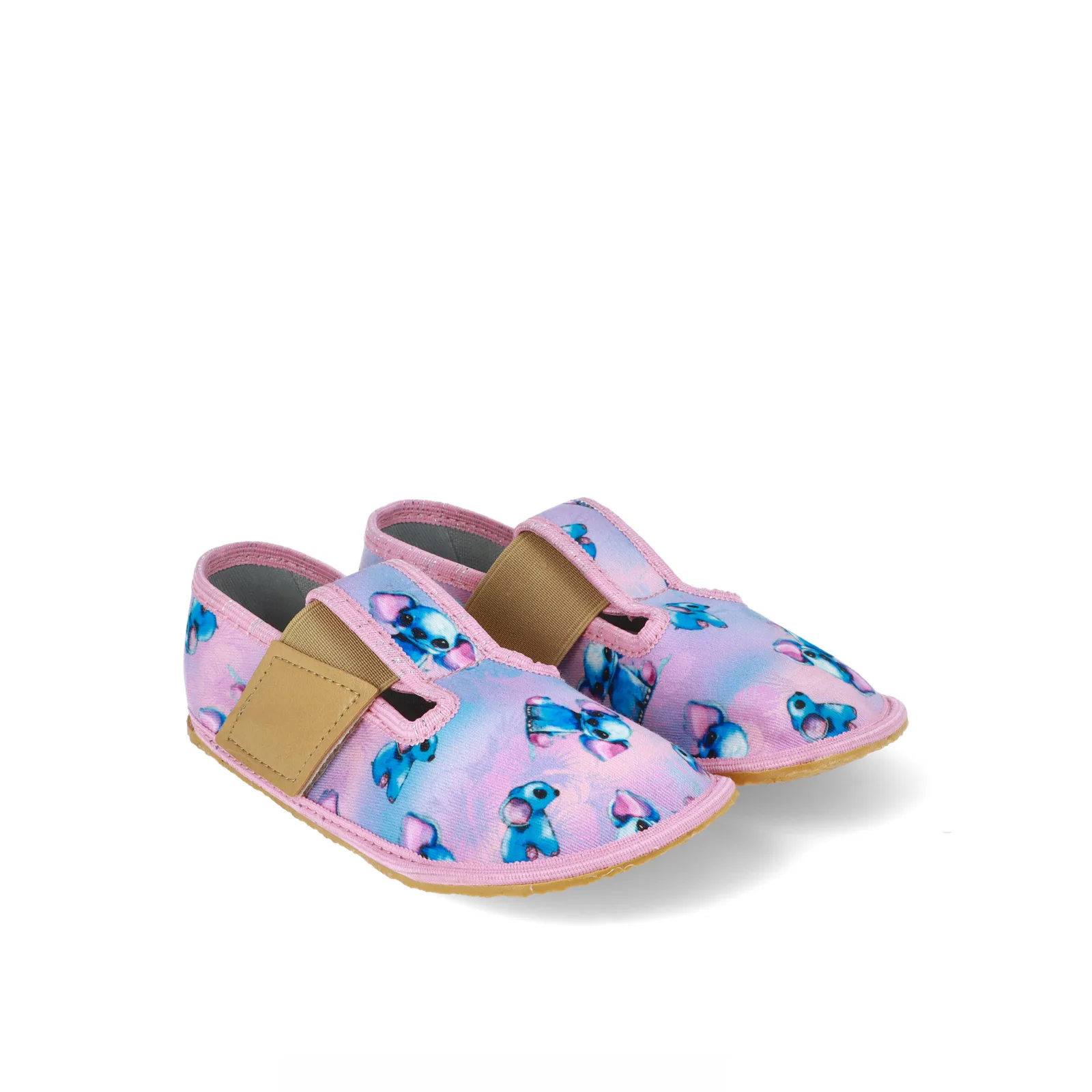 Dětské Barefoot přezůvky RAYVE SLIPPERS ELASTIC Blue Dog Velikost: 27