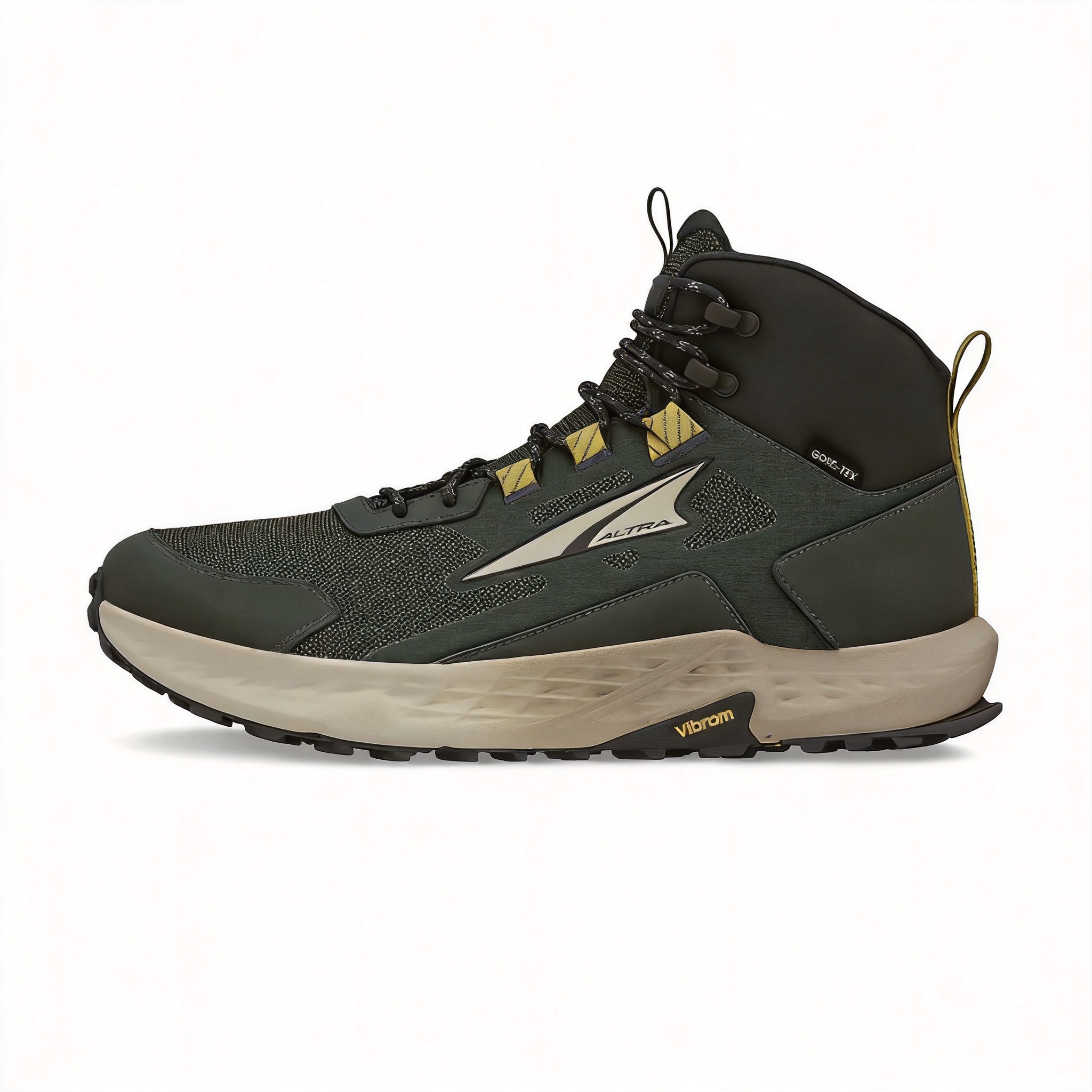 Nepromokavé pohorky ALTRA TIMP 5 HIKER GTX Barva: Tmavě zelená, Velikost: 44,5