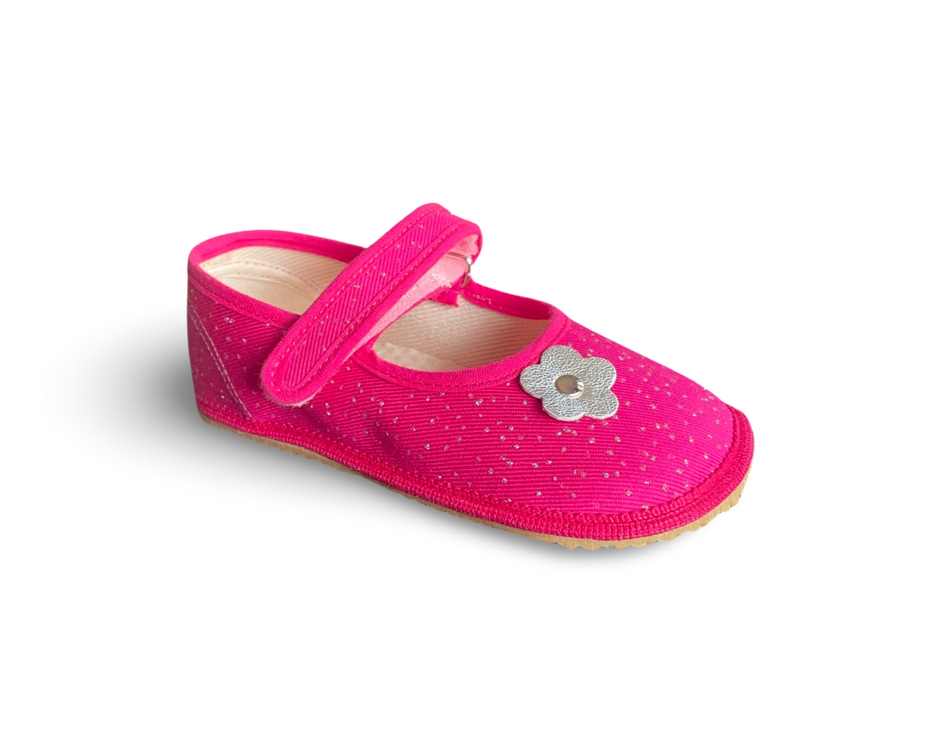 Levně Beda barefoot balerínky Pink Shine BF060010/BA