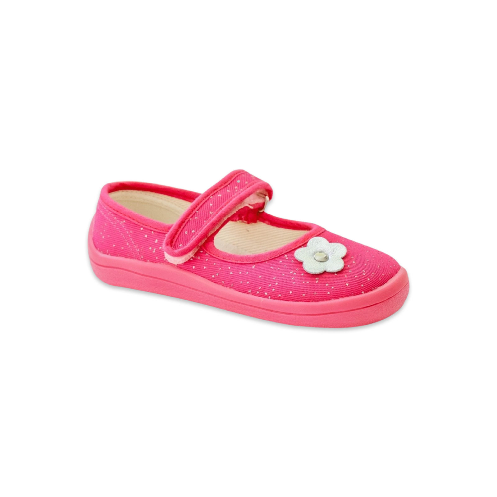 Levně Beda barefoot balerínky Pink Shine