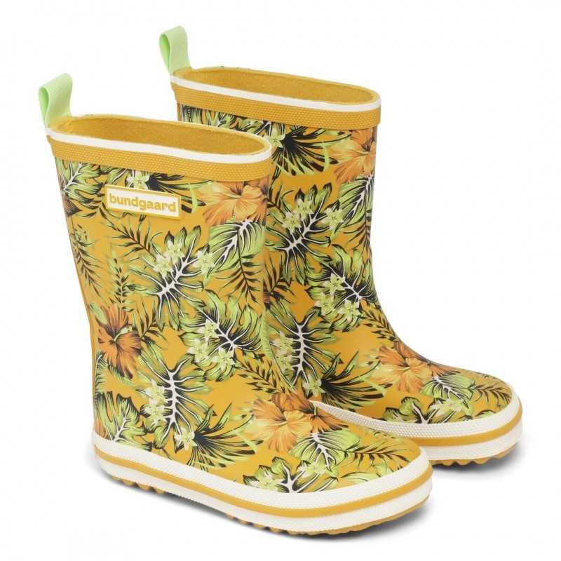 Levně Barefoot gumáky Bundgaard Charly High Tropical