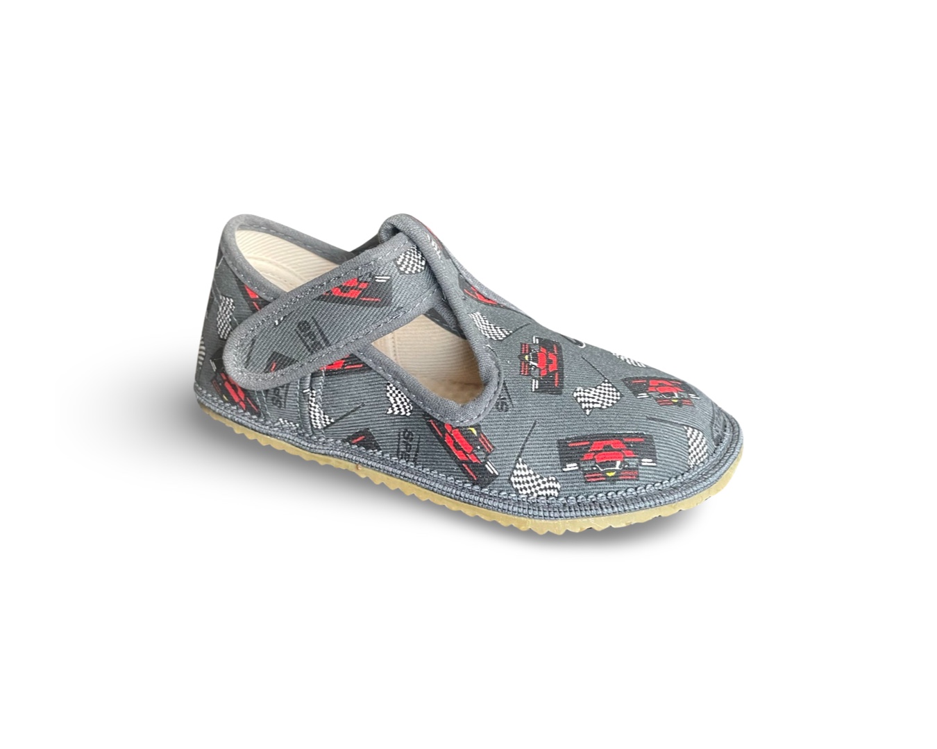 Levně Beda barefoot přezůvky Grey Formula - šedé