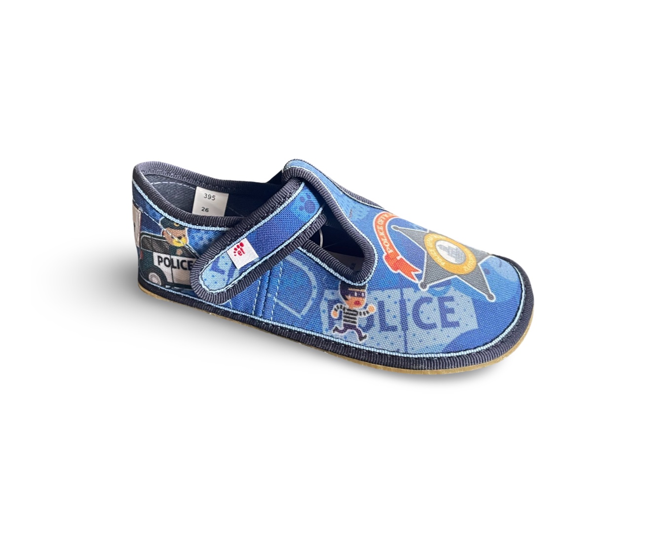 Levně Barefoot bačkory Ef Policie klasik