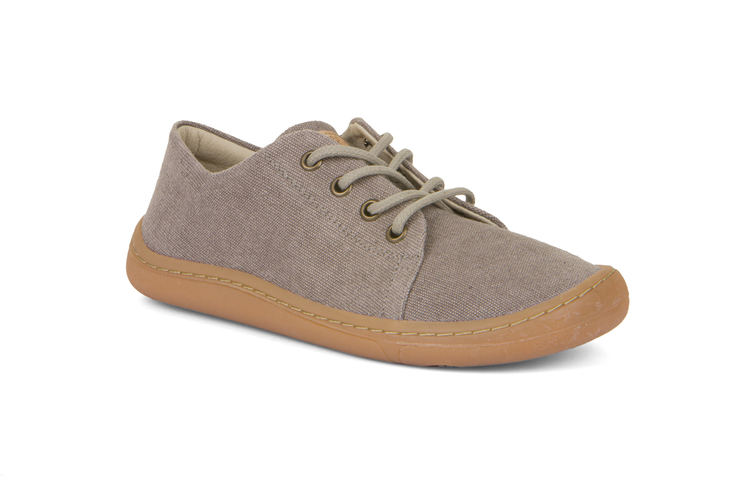 Levně Barefoot tenisky Froddo canvas Grey+Dětské