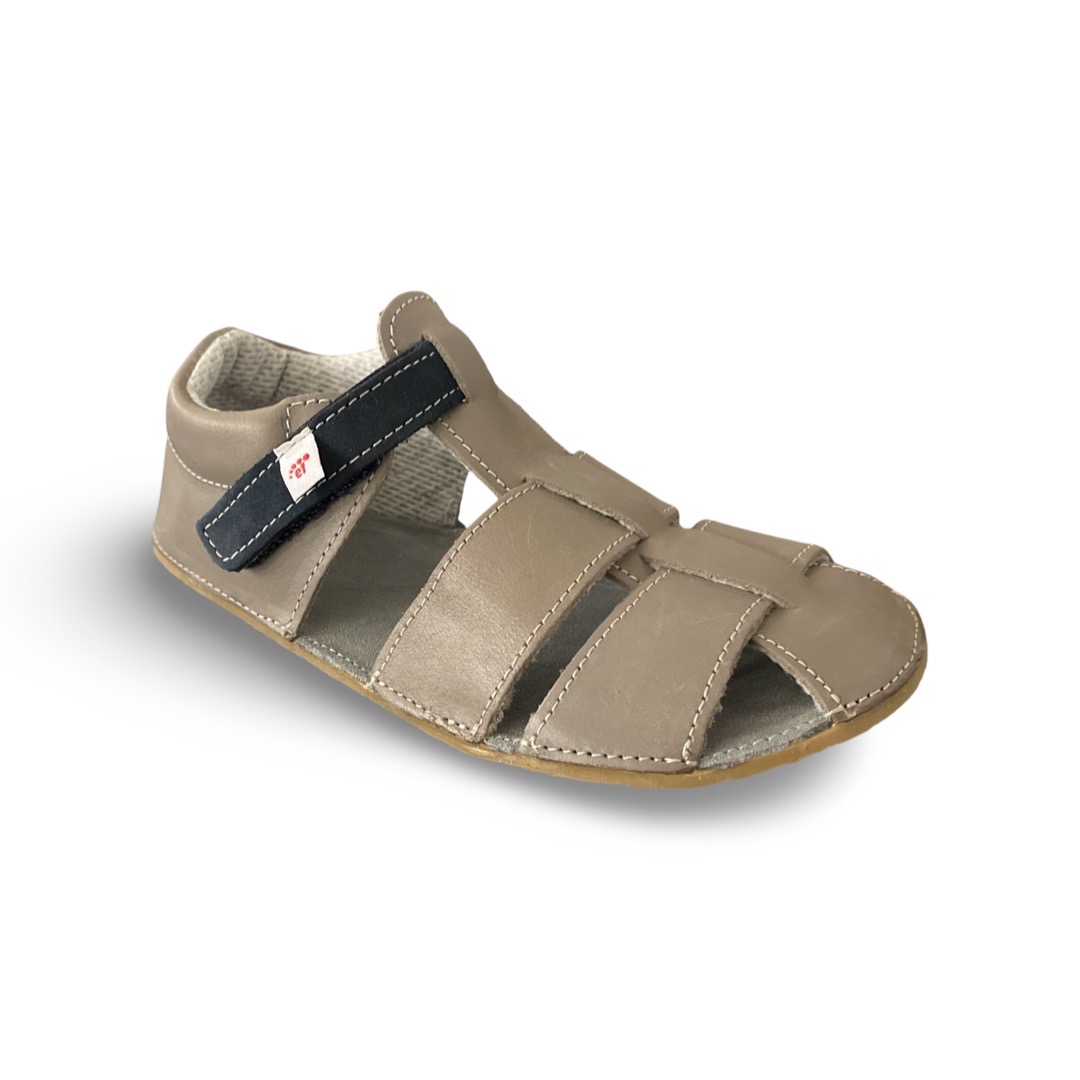 Levně Ef Barefoot sandály Grey