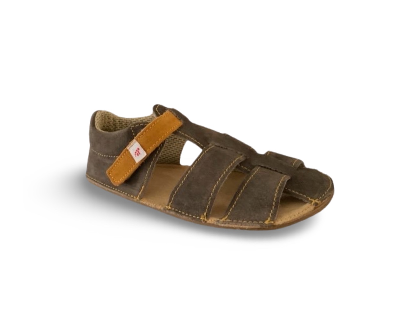 Levně Ef Barefoot sandály Brown