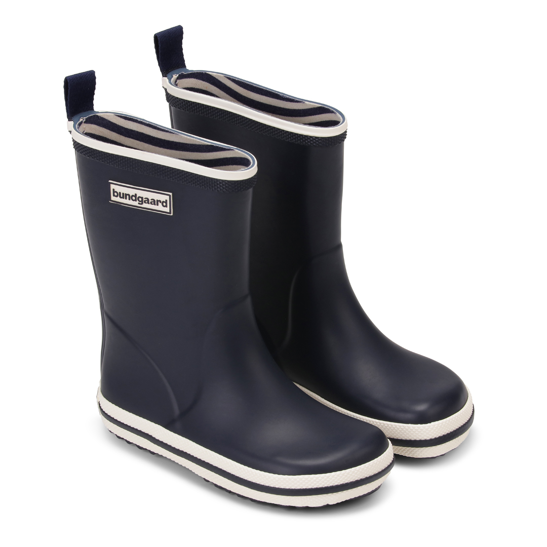 Levně Barefoot gumáky Bundgaard Charly High Navy modré BG401021_501