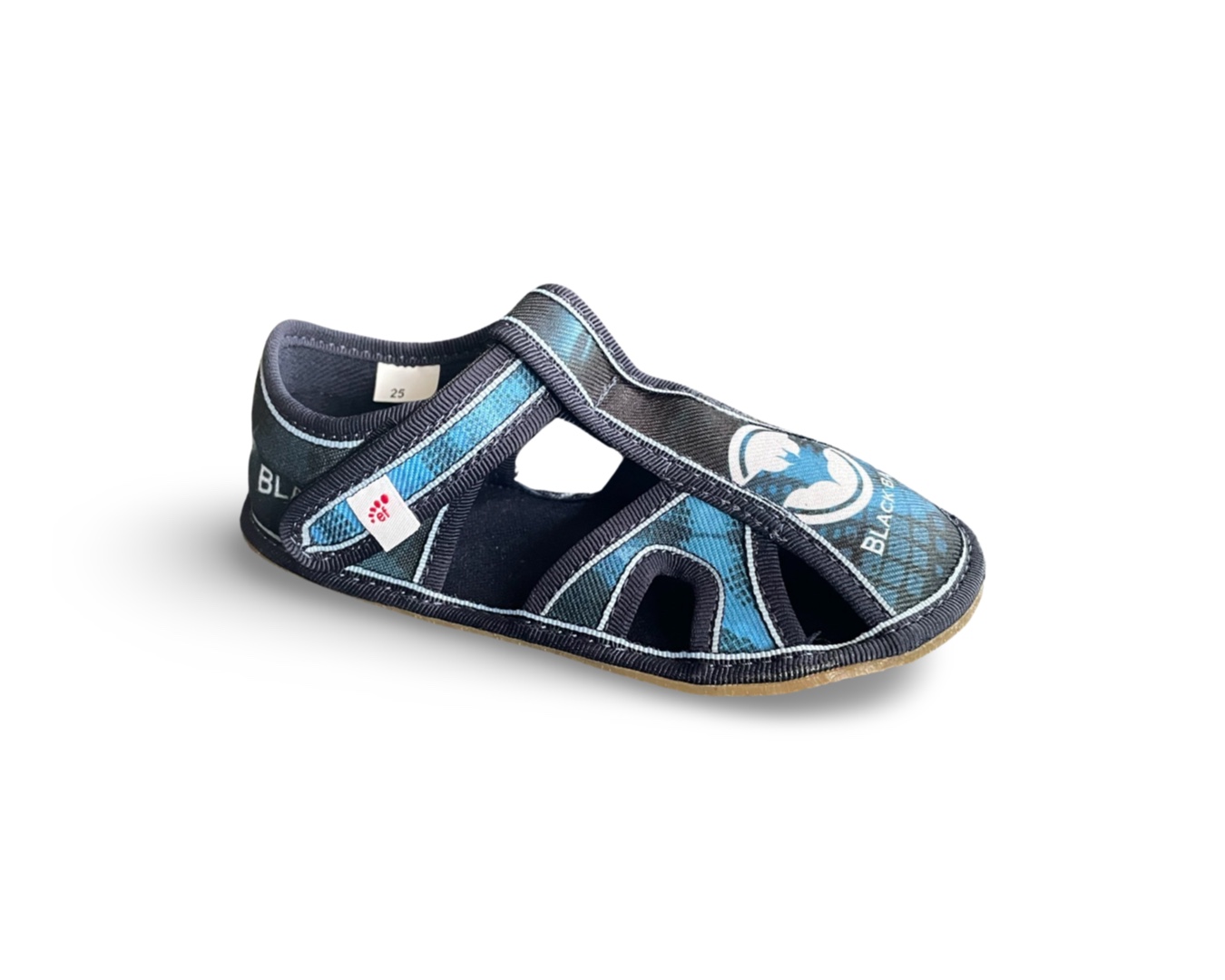 Levně Barefoot bačkory Ef Black Bat sandálkové 386