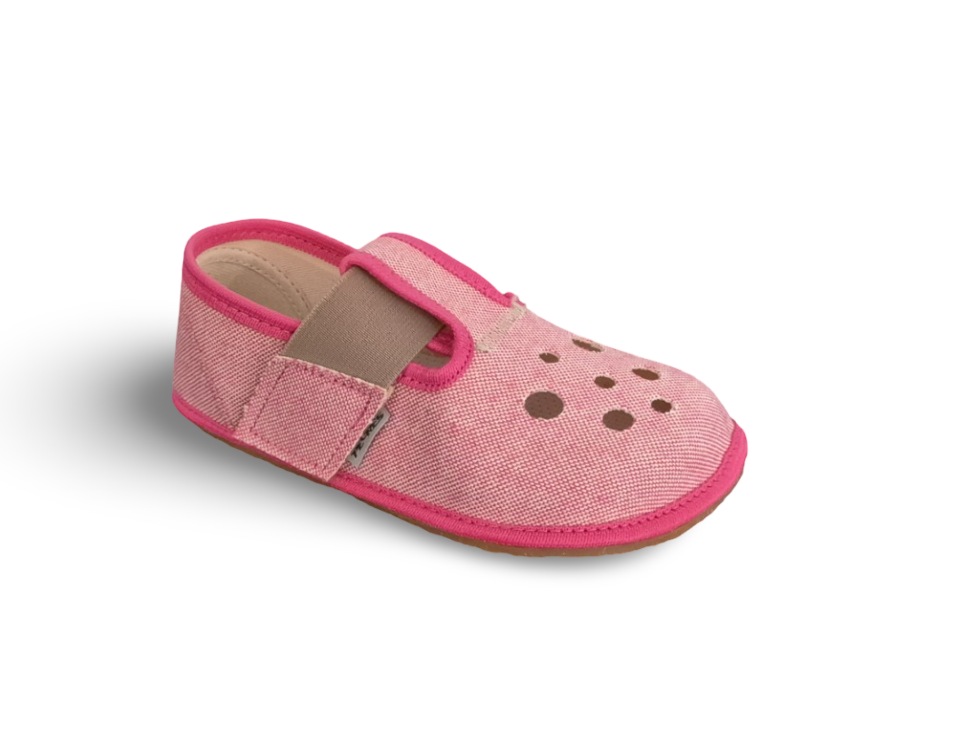 Levně Bačkory Pegres barefoot BF03 růžové