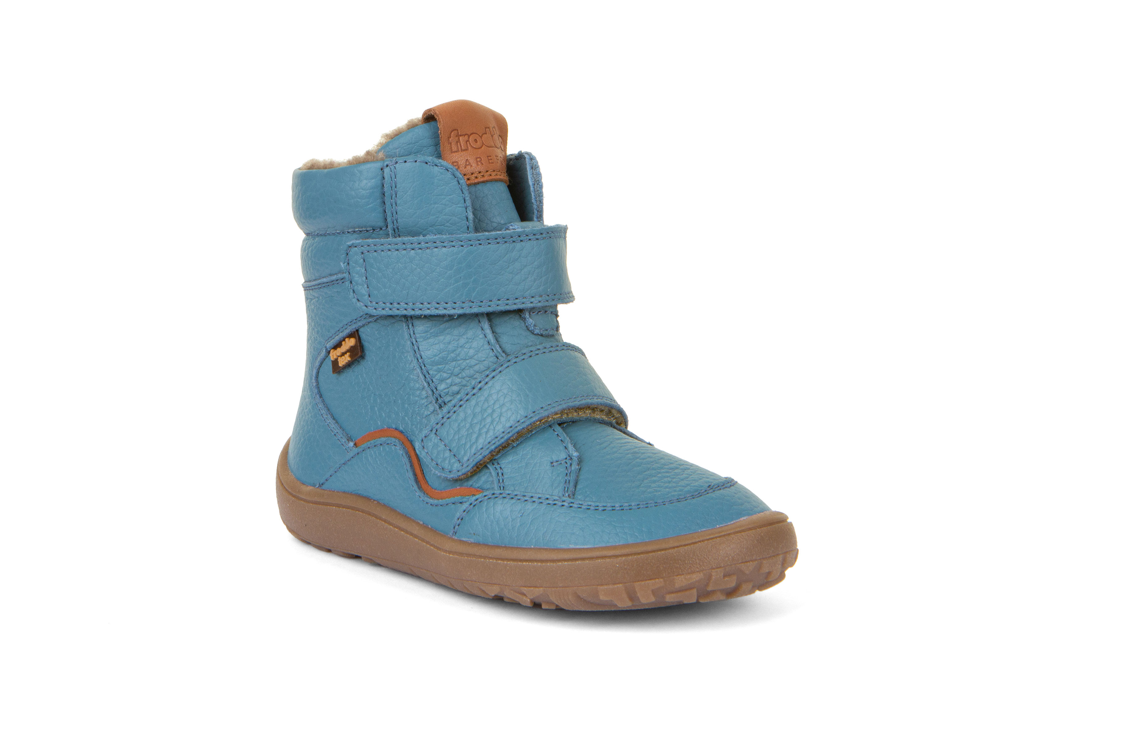 Levně Zimní boty Froddo barefoot tex winter jeans kožené