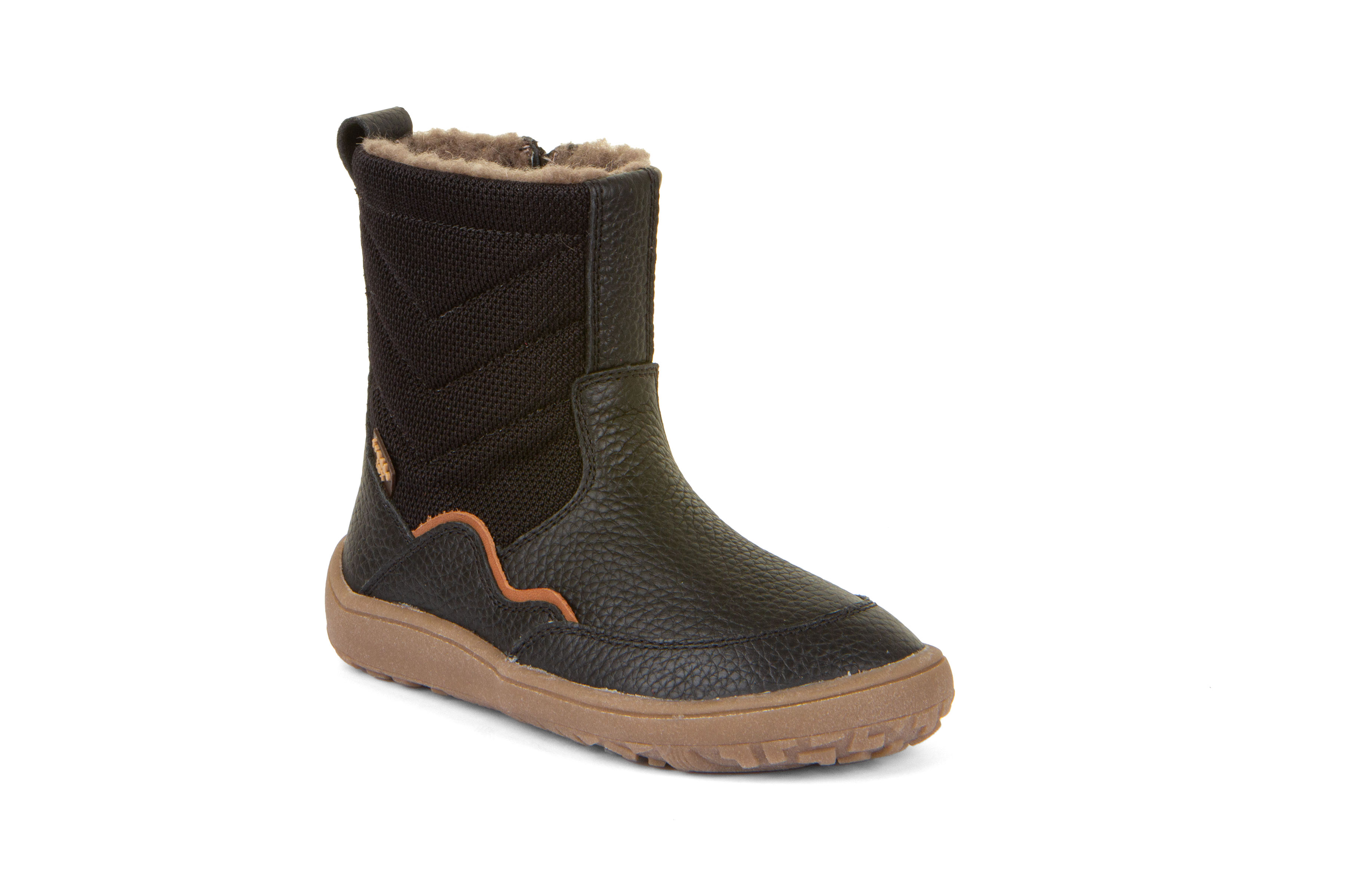 Levně Zimní kozačky Froddo barefoot tex BOOTS BLACK dětské