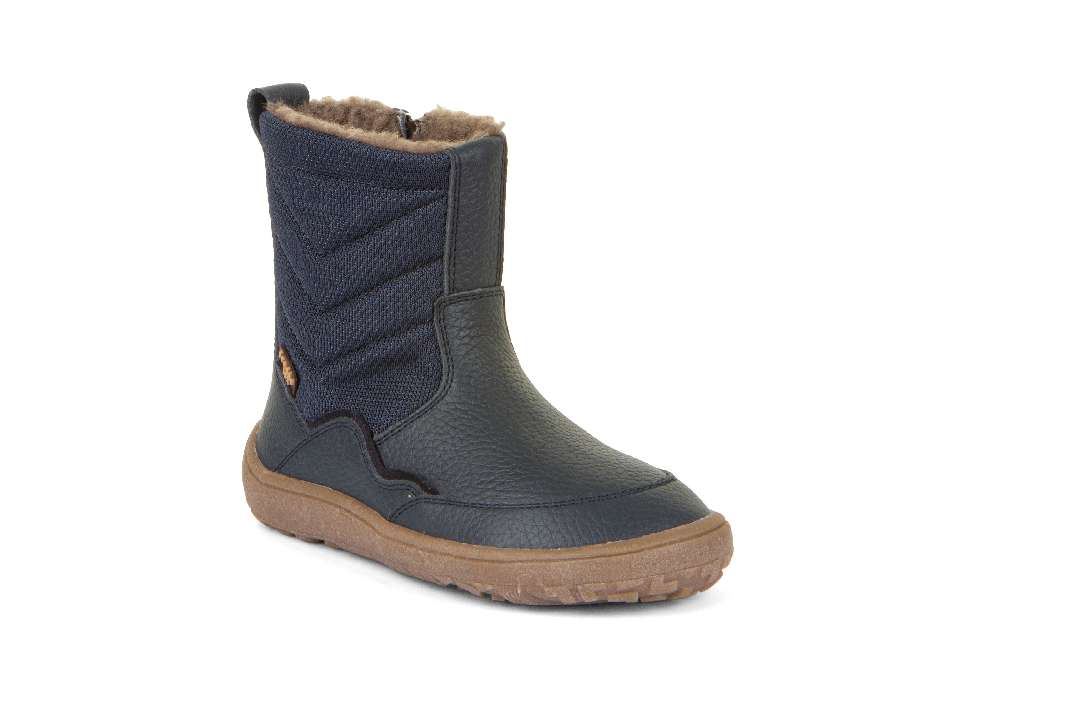 Levně Zimní kozačky Froddo barefoot tex BOOTS DARK BLUE dětské