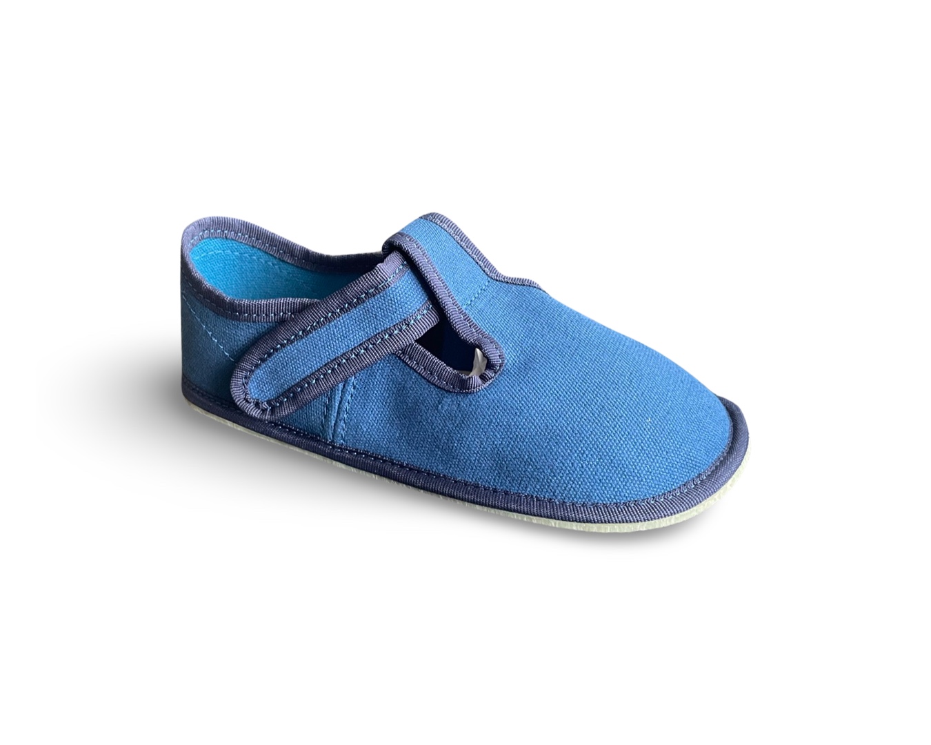 Levně Barefoot bačkory Ef Blue klasic 395