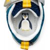 Dětské barefoot boty Affenzahn Sneaker Knit Happy - Penquin