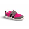 Barefoot tenisky BEDA 0001/TEX/W/PR2 - SHINE růžové