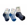 Dětské ponožky Surtex 70% merino Aerobic světle modré