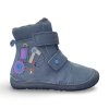Zimní barefoot boty D.D.Step W063-321A modré