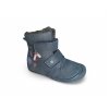 Zimní barefoot boty D.D.Step W063-321A modré